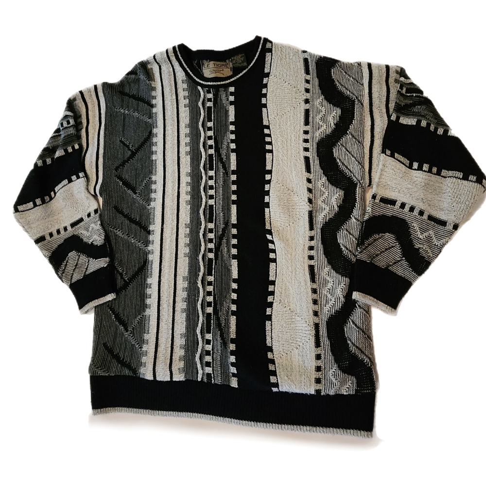 Le Tigre Coogi Lookalike Sweater - Men’s Lg